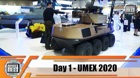 UMEX 2020国际无人防御系统展会第一天